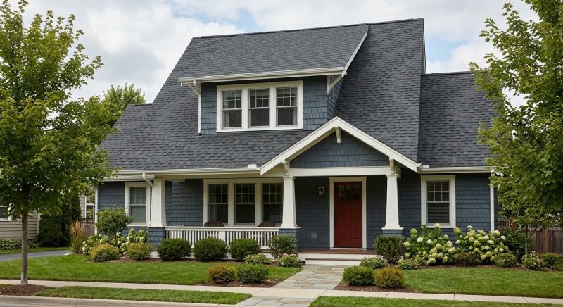A Frame Roof Installation in Gettysburg, PA