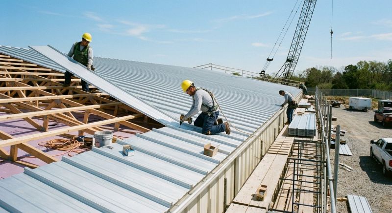Aluminum Roof Construction in Gettysburg, PA