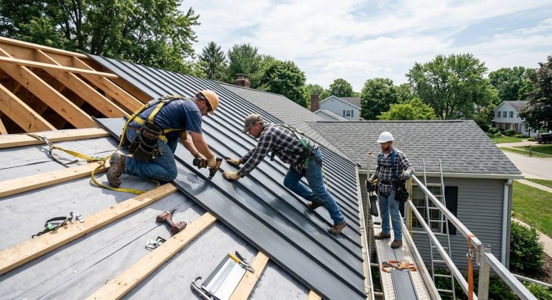 Aluminum Roof Installation in Newville, PA