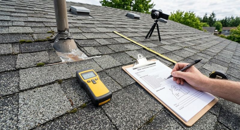 Asphalt Roof Inspection in Adams County, PA