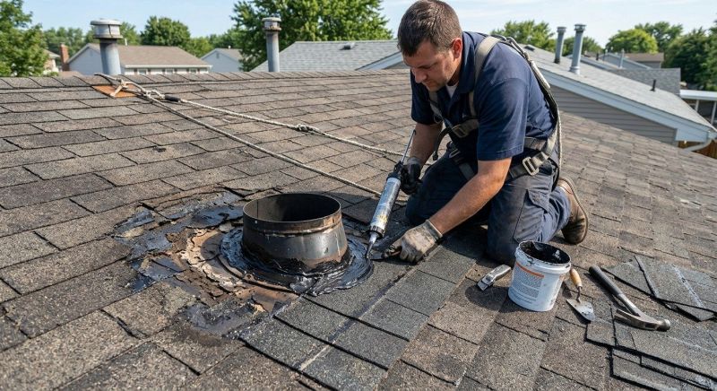 Asphalt Roof Leak Repair in Carlisle, PA