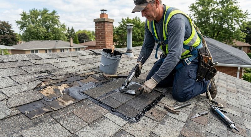 Asphalt Roof Leak Repair in Shippensburg, PA