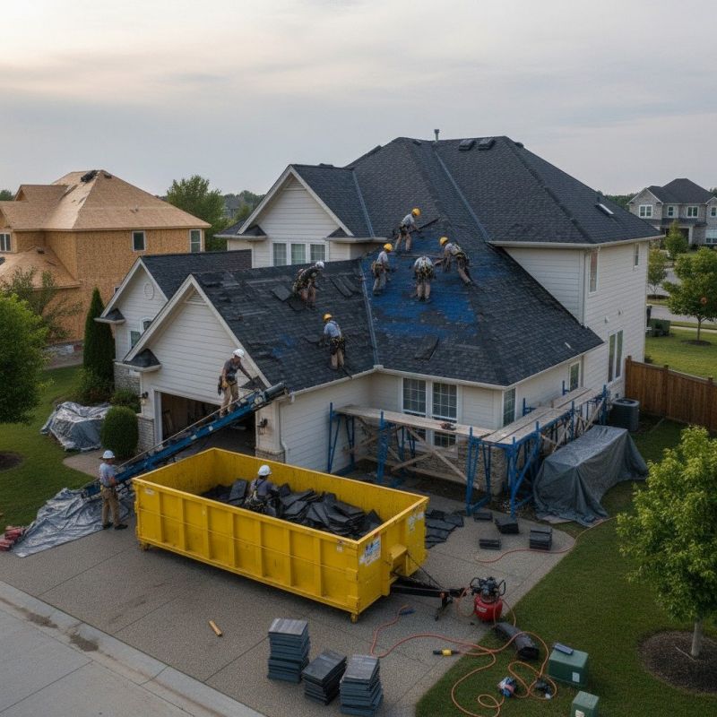 Asphalt Roof Replacement in Gettysburg, PA