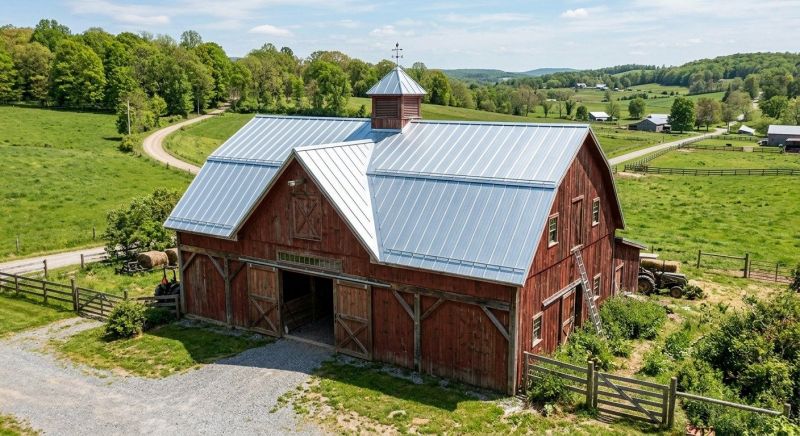 Barn Roof Replacement in Glenville, PA
