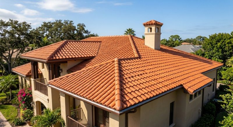 Barrel Tile Roof Installation in Gettysburg, PA