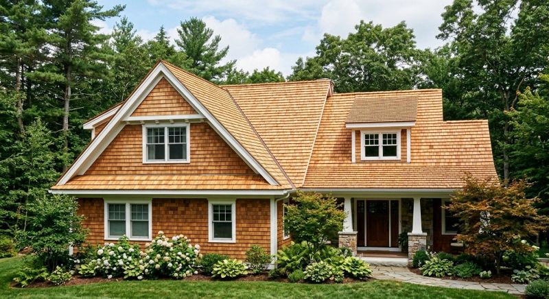 Cedar Shake Roof Construction in Cascade, MD