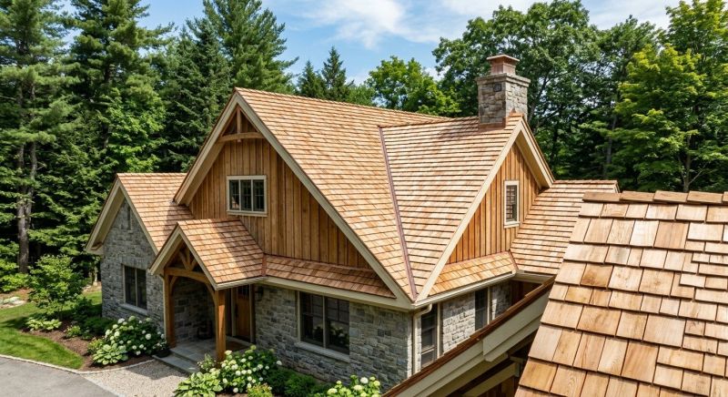 Cedar Shake Roof Construction in Keymar, MD