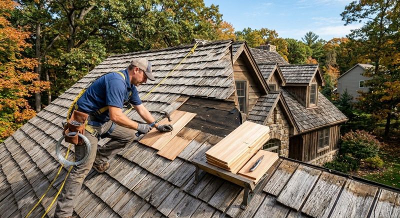 Cedar Shingles Repair in Carlisle, PA