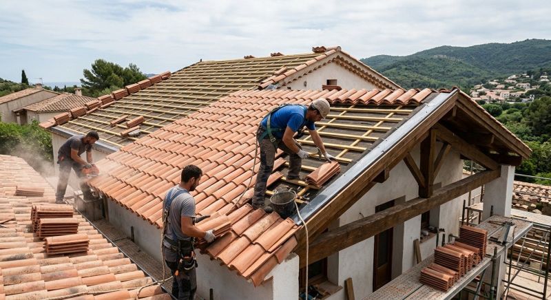 Clay Roof Installation in Cascade, MD