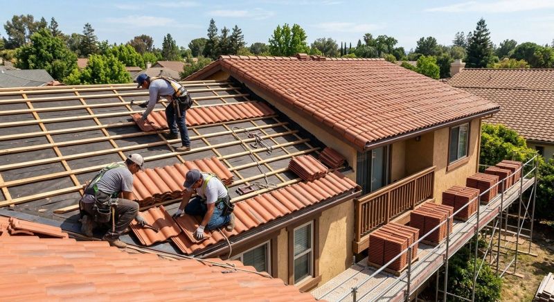 Clay Roof Installation in Glenville, PA