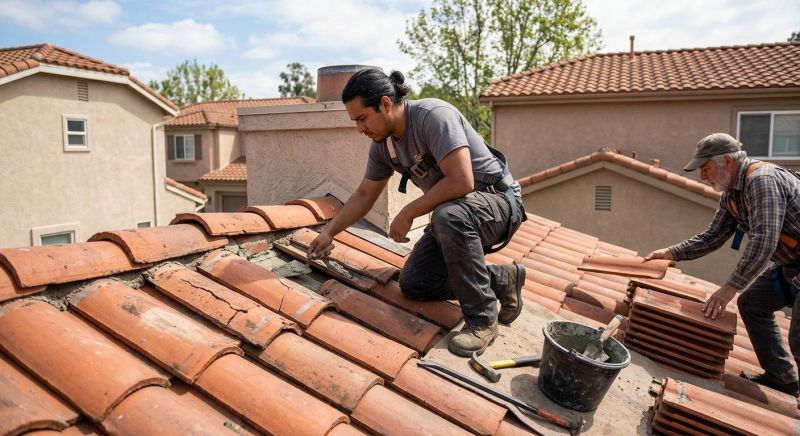 Clay Roof Leak Repair in Gettysburg, PA