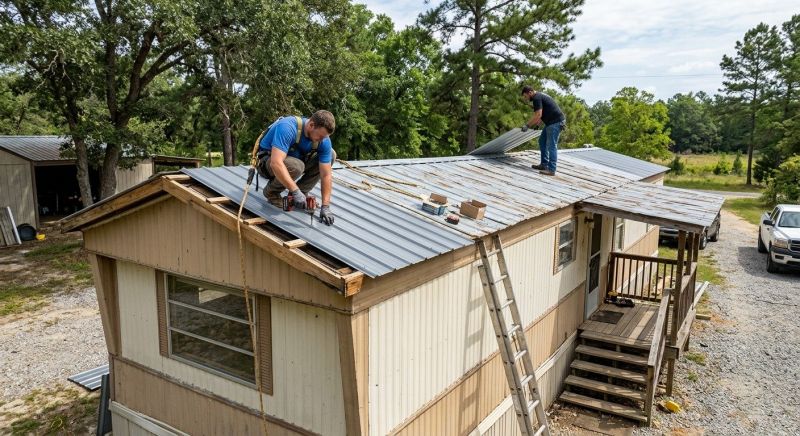 Corrugated Roof Repair in Keymar, MD