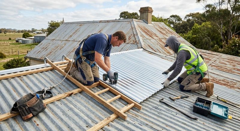 Corrugated Roof Repair in Newville, PA
