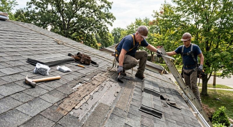Damaged Roof Repair in Hanover, PA