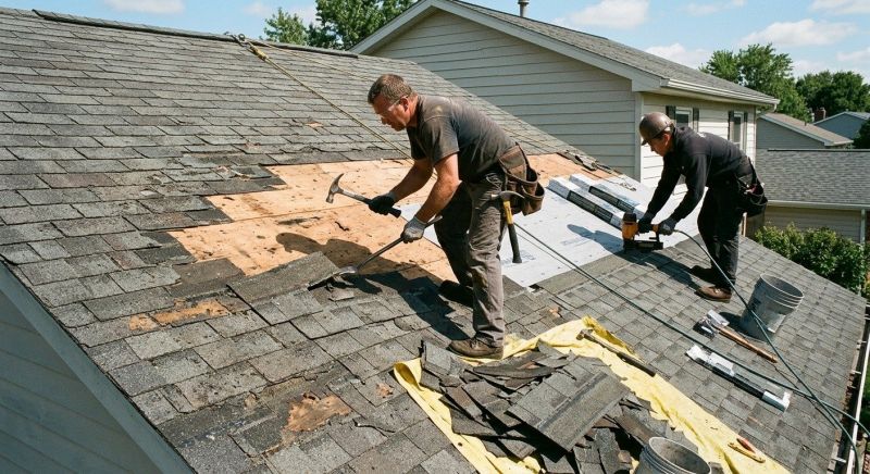Damaged Roof Repair in Westminster, MD