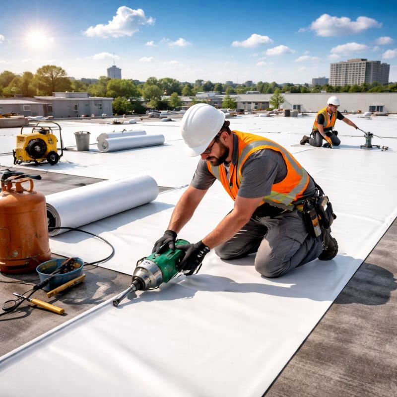 Epdm Roof Installation in Keymar, MD