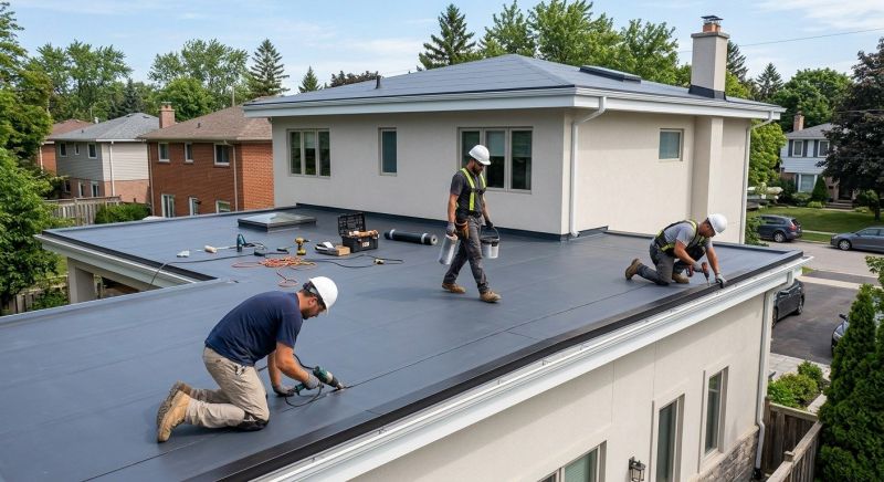 Flat Roof Installation in Cascade, MD