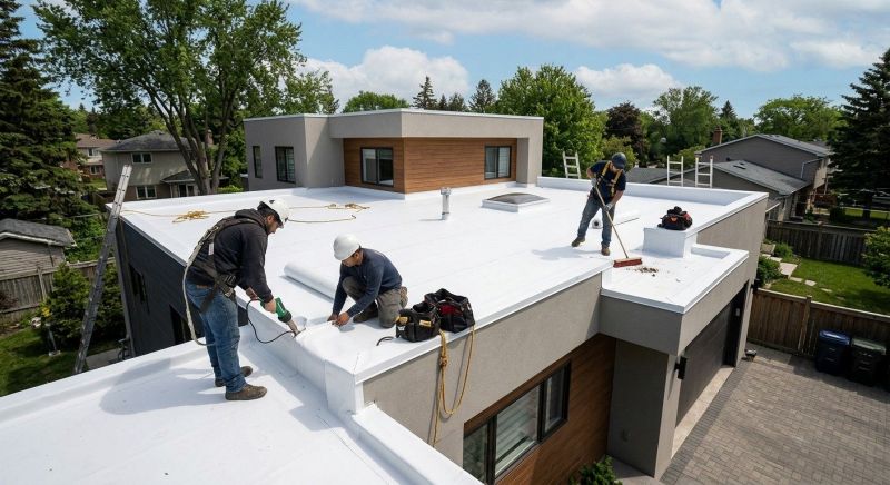 Flat Roof Installation in Chambersburg, PA