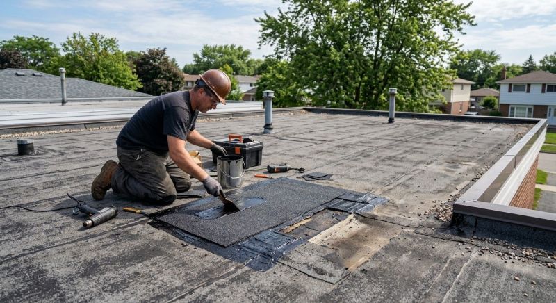 Flat Roof Repair in Taneytown, MD