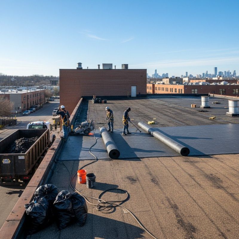 Flat Roof Replacement in Cascade, MD