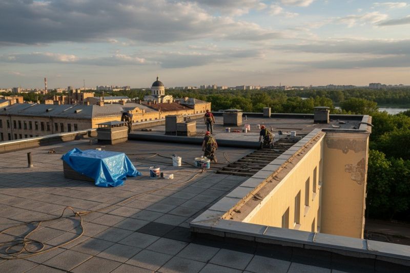 Flat Roof Replacement in Shippensburg, PA