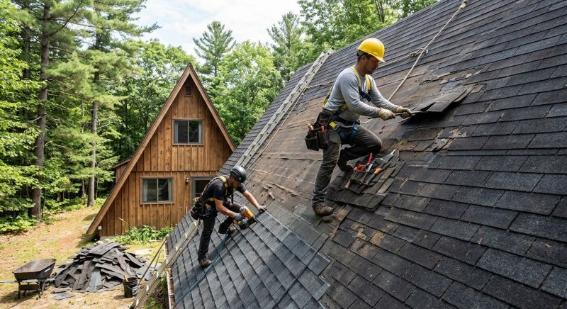Hip Roof Shingle Replacement in Gettysburg, PA