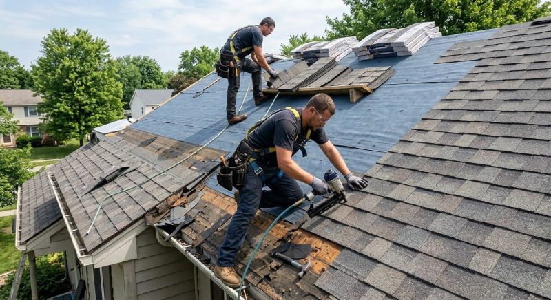 Hip Roof Shingle Replacement in Gettysburg, PA
