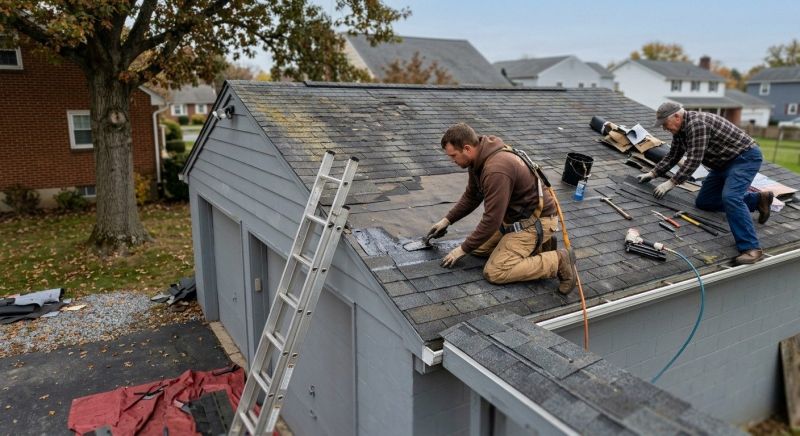House Roof Repair in Glenville, PA