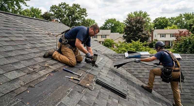 House Roof Repair in Gettysburg, PA
