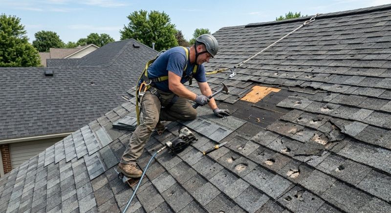 House Roof Repair in Gettysburg, PA
