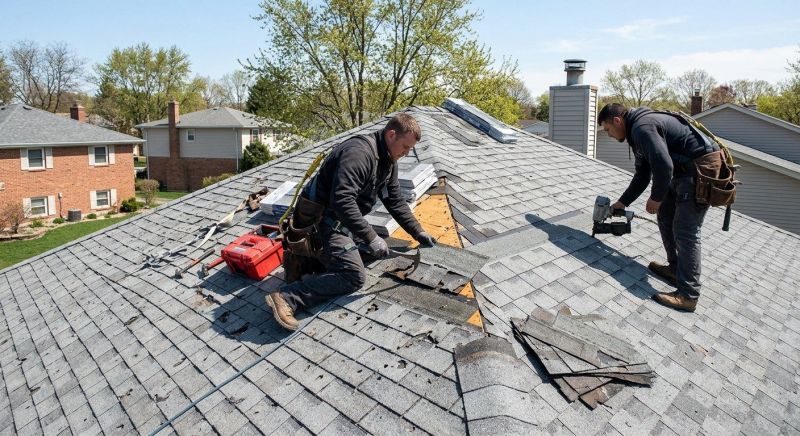 House Roof Repair in New Oxford, PA