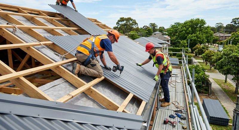 Metal Roof Installation in Fairfield, PA