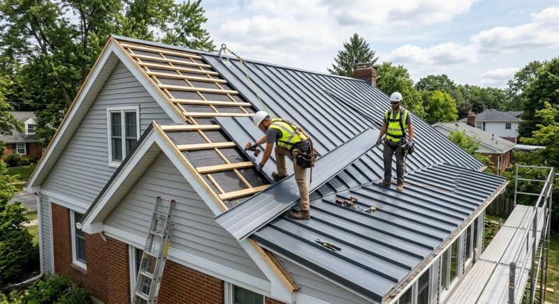 Metal Roof Installation in Fayetteville, PA