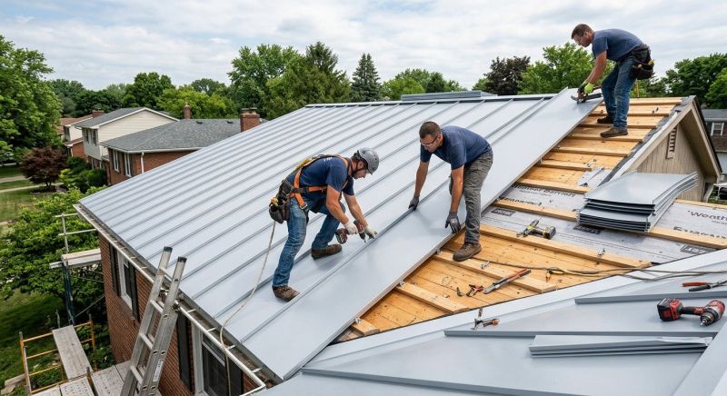 Metal Roof Installation in Shippensburg, PA