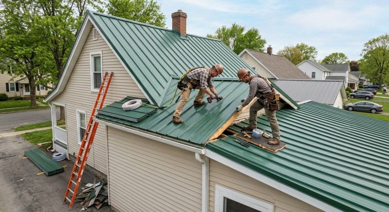 Metal Roof Repair in New Oxford, PA