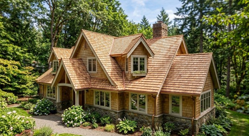 Natural Wood Roof Installation in Gettysburg, PA