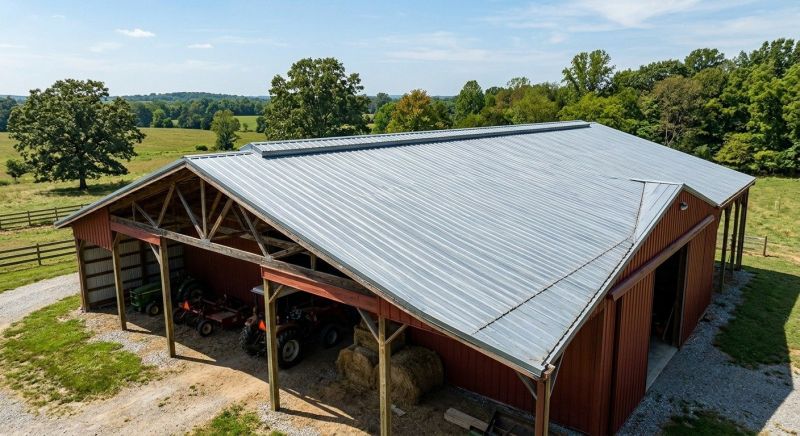 Pole Barn Roof Repair in Gettysburg, PA