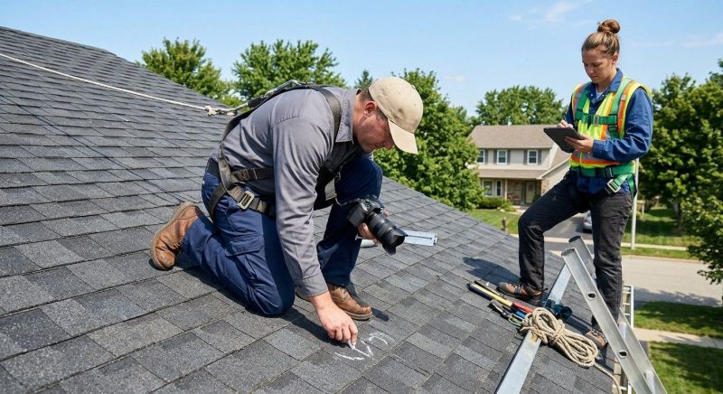 Roof Damage Inspection in Keymar, MD