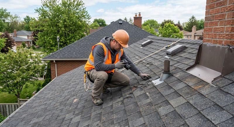 Roof Damage Inspection in New Oxford, PA