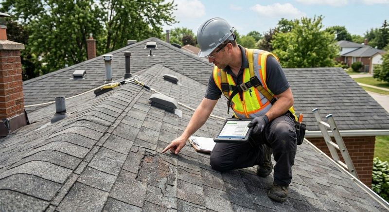 Roof Damage Inspection in Westminster, MD