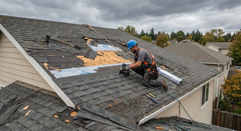 Roof Damage Repair in Fairfield, PA