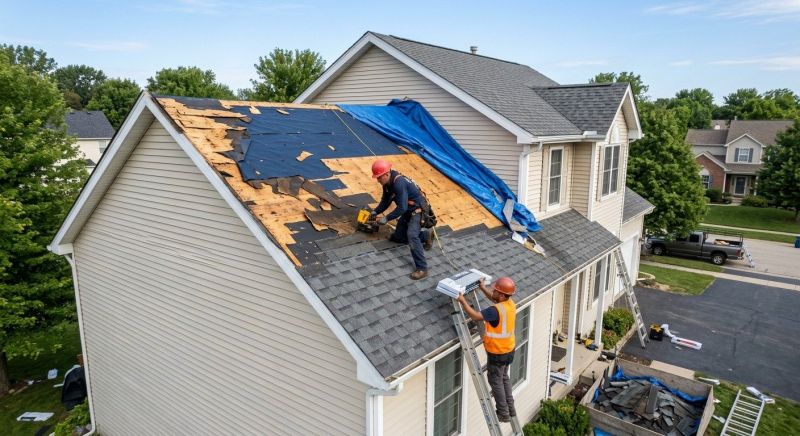 Roof Damage Restoration in Shippensburg, PA