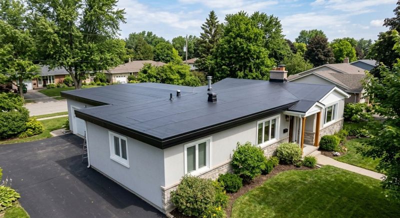 Rubber Roof Installation in Gettysburg, PA