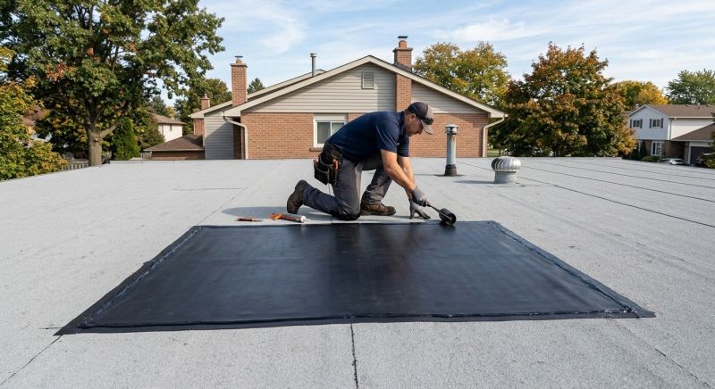 Rubber Roof Repair in Cascade, MD