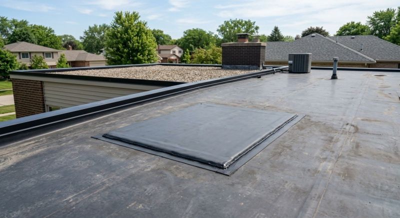 Rubber Roof Repair in Fayetteville, PA
