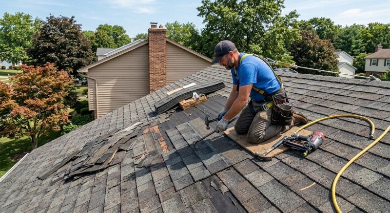 Shingles Repair in Keymar, MD