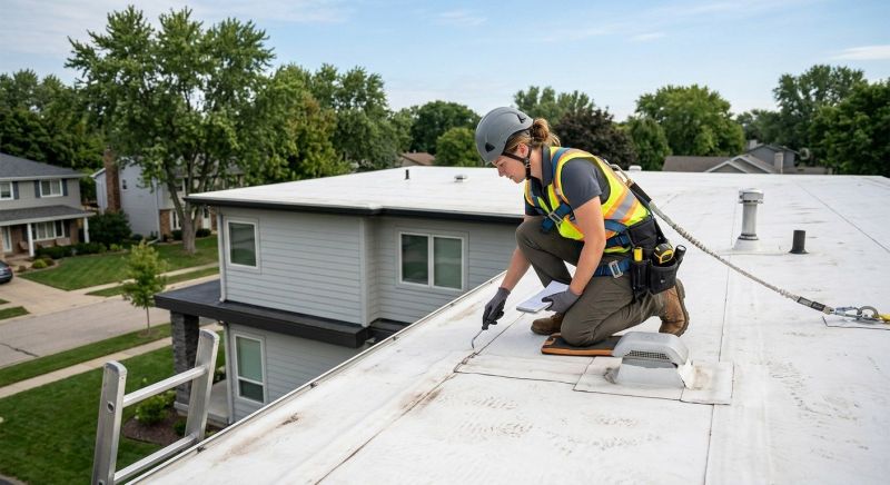 Single Ply Roof Inspection in Gettysburg, PA