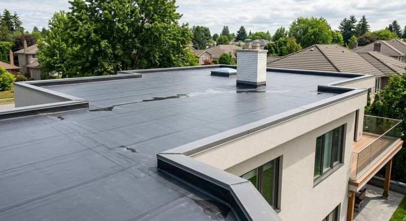 Single Ply Roof Installation in Fayetteville, PA