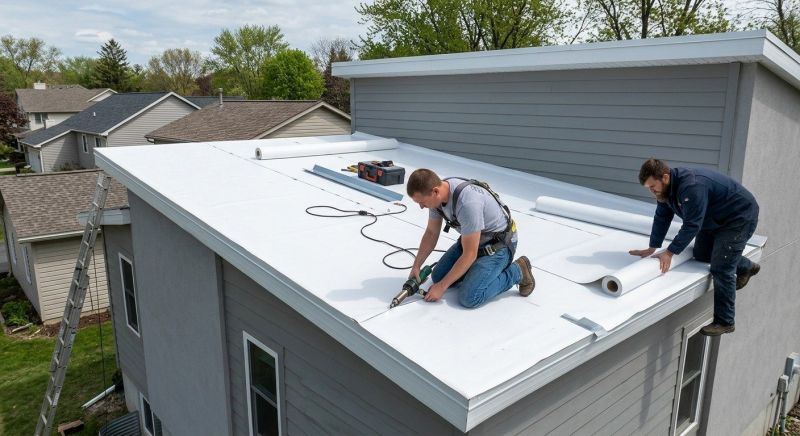 Single Ply Roof Installation in Taneytown, MD