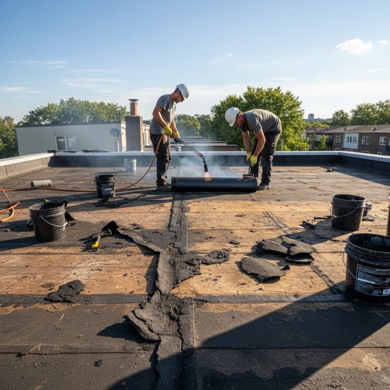 Single Ply Roof Repair in Cascade, MD